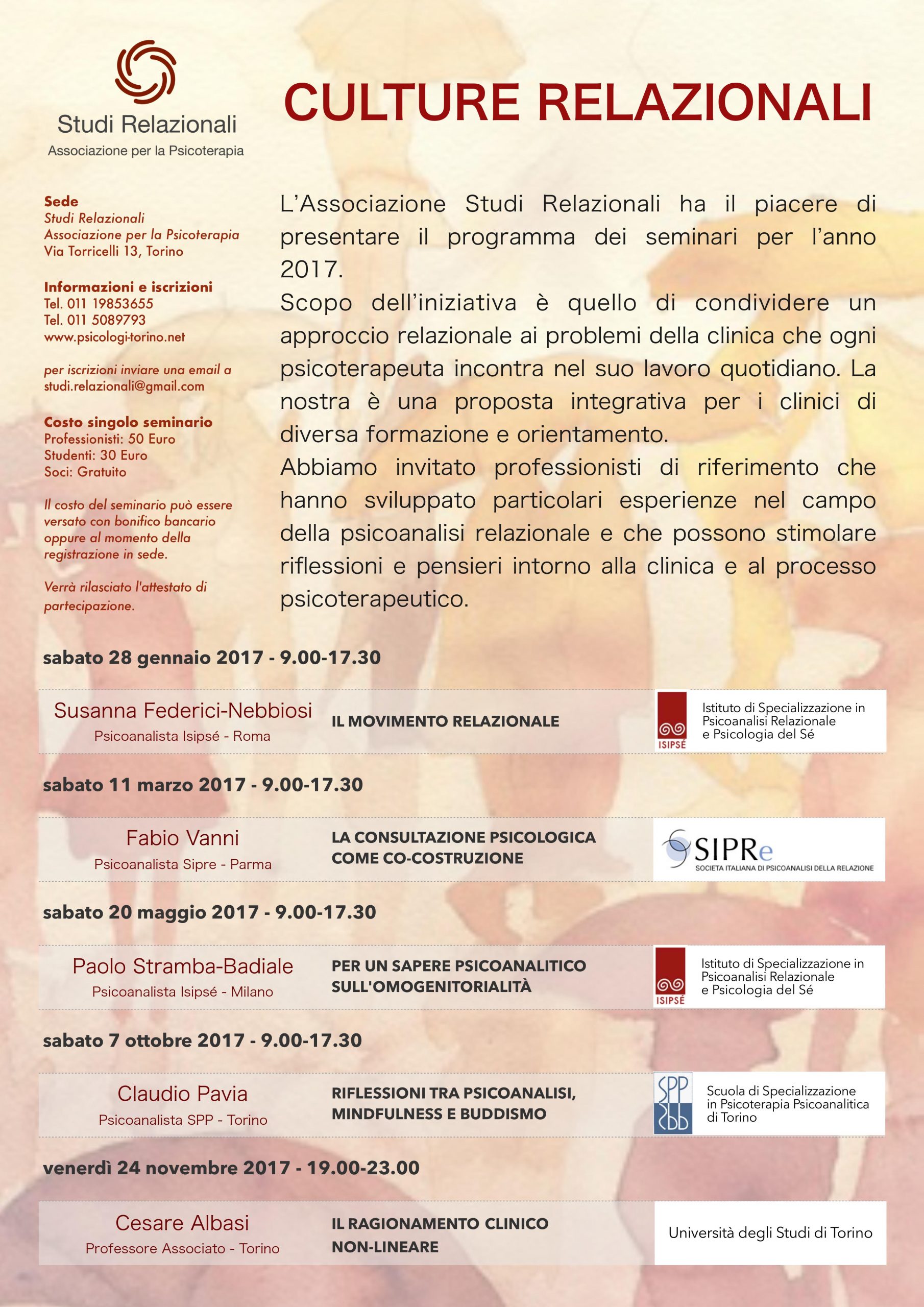 Programma seminari 2017